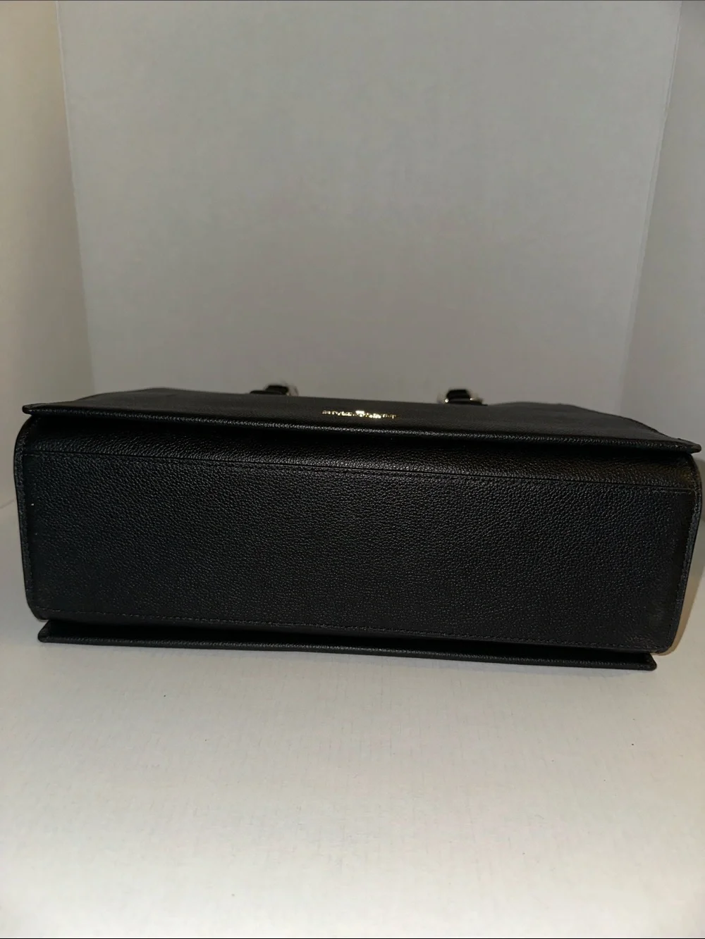 kate spade Black Leather Top-Handle Satchel